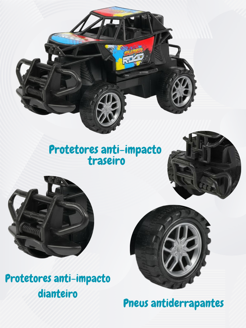 Carrinho de Controle Remoto Cross