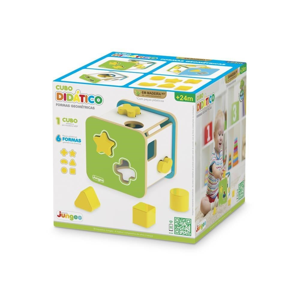 CUBO DIDÁTICO - FORMAS GEOMÉTRICAS