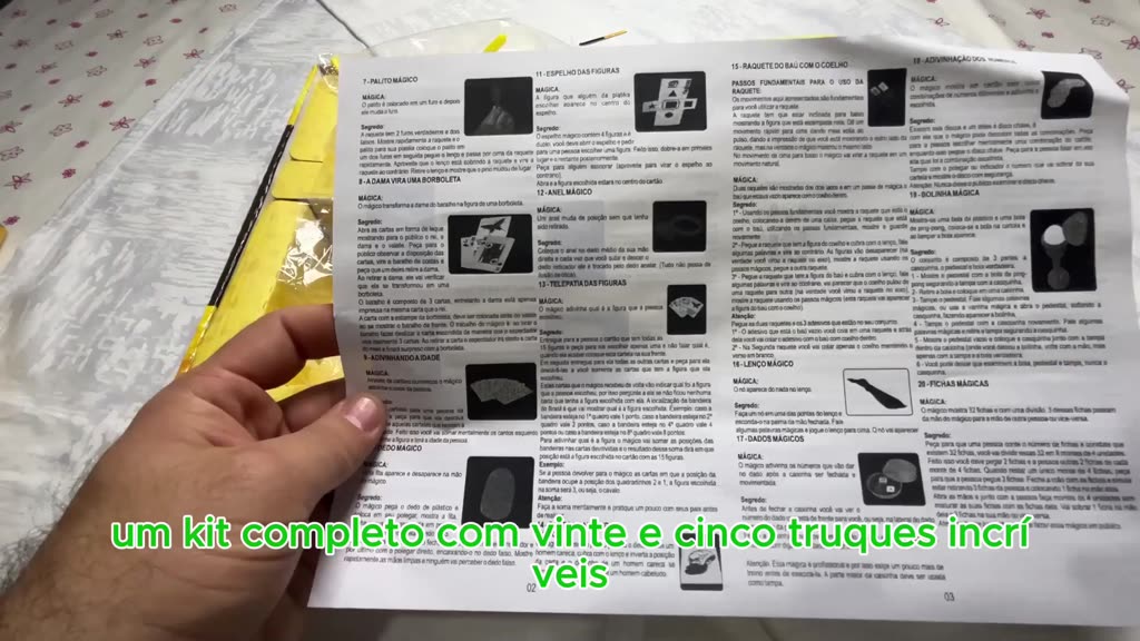 JOGO PASSE DE MÁGICA - DESPERTE O MAGO QUE EXISTE EM SEU FILHO!