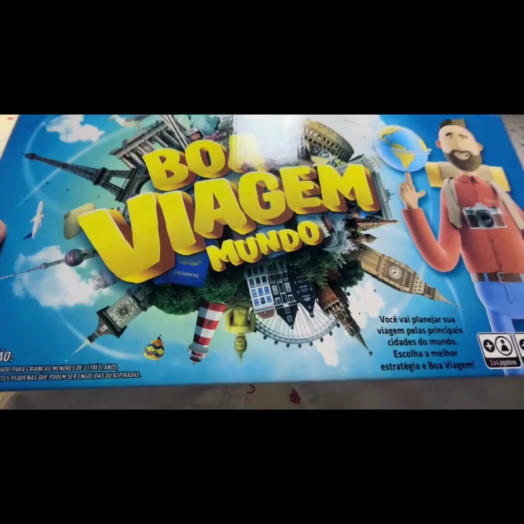 JOGO BOA VIAGEM MUNDO - UM MUNDO DE APRENDIZADO E DIVERSÃO PARA SEU FILHO!