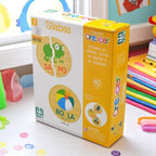 Brinquedo Educativo Jogo Encaixe de Sílabas em Madeira para Crianças