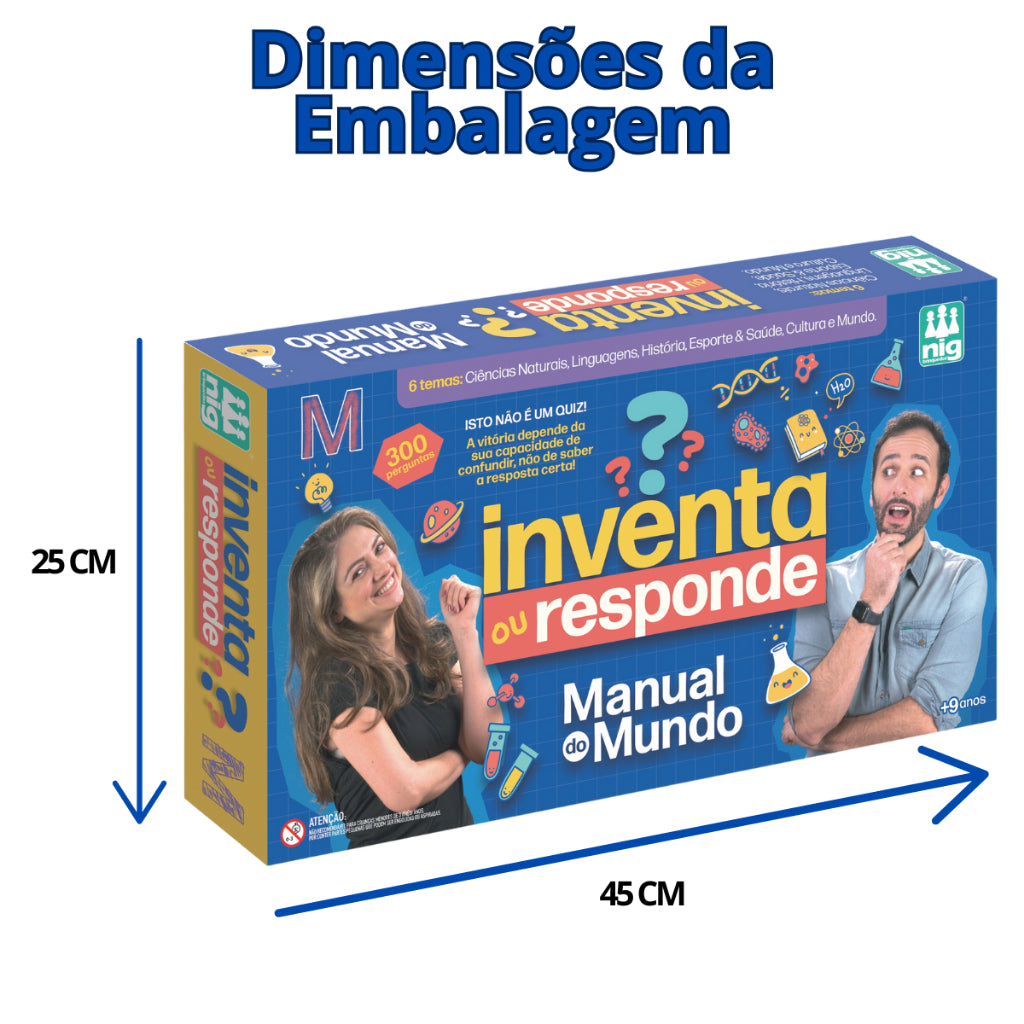 JOGO INVENTA OU RESPONDE - DESAFIE SEU CONHECIMENTO E CRIE SUAS PRÓPRIAS INVENTAÇÕES!