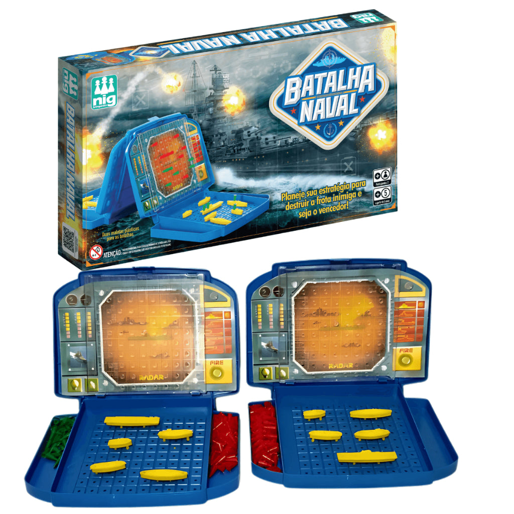 JOGO BATALHA NAVAL - ESTRATÉGIA, DESAFIO E DIVERSÃO PARA TODA FAMÍLIA!