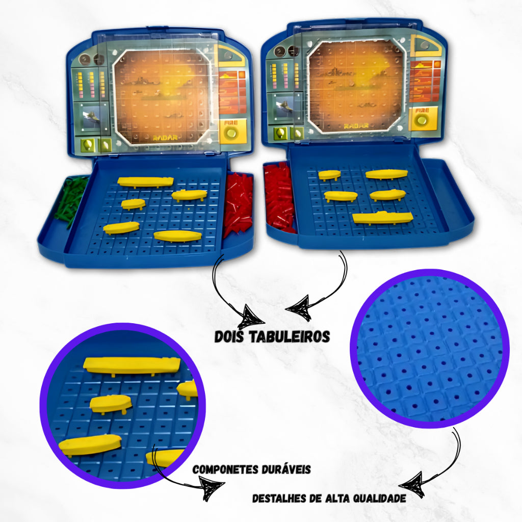 JOGO BATALHA NAVAL - ESTRATÉGIA, DESAFIO E DIVERSÃO PARA TODA FAMÍLIA!