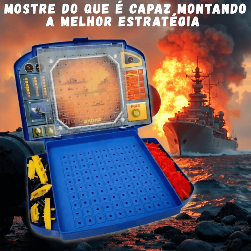 JOGO BATALHA NAVAL - ESTRATÉGIA, DESAFIO E DIVERSÃO PARA TODA FAMÍLIA!