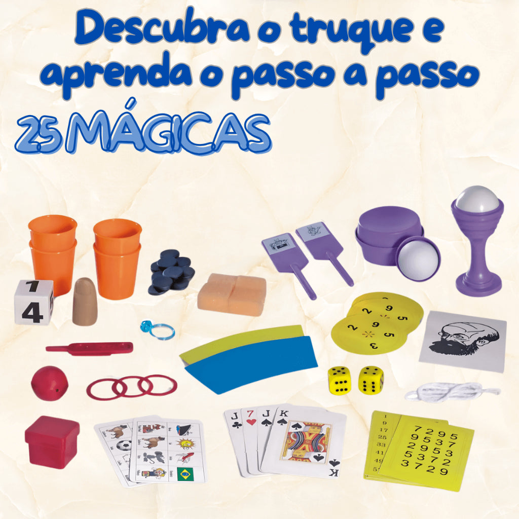 JOGO PASSE DE MÁGICA - DESPERTE O MAGO QUE EXISTE EM SEU FILHO!