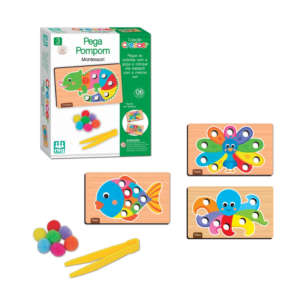 MAD - CRESCER - PEGA POMPOM