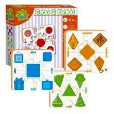 MAD - BE A BÁ - CORES E FORMAS - 30 PEÇAS