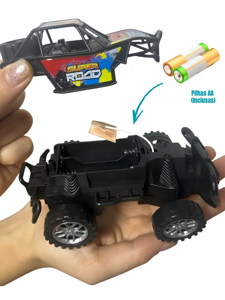 Carrinho de Controle Remoto Cross