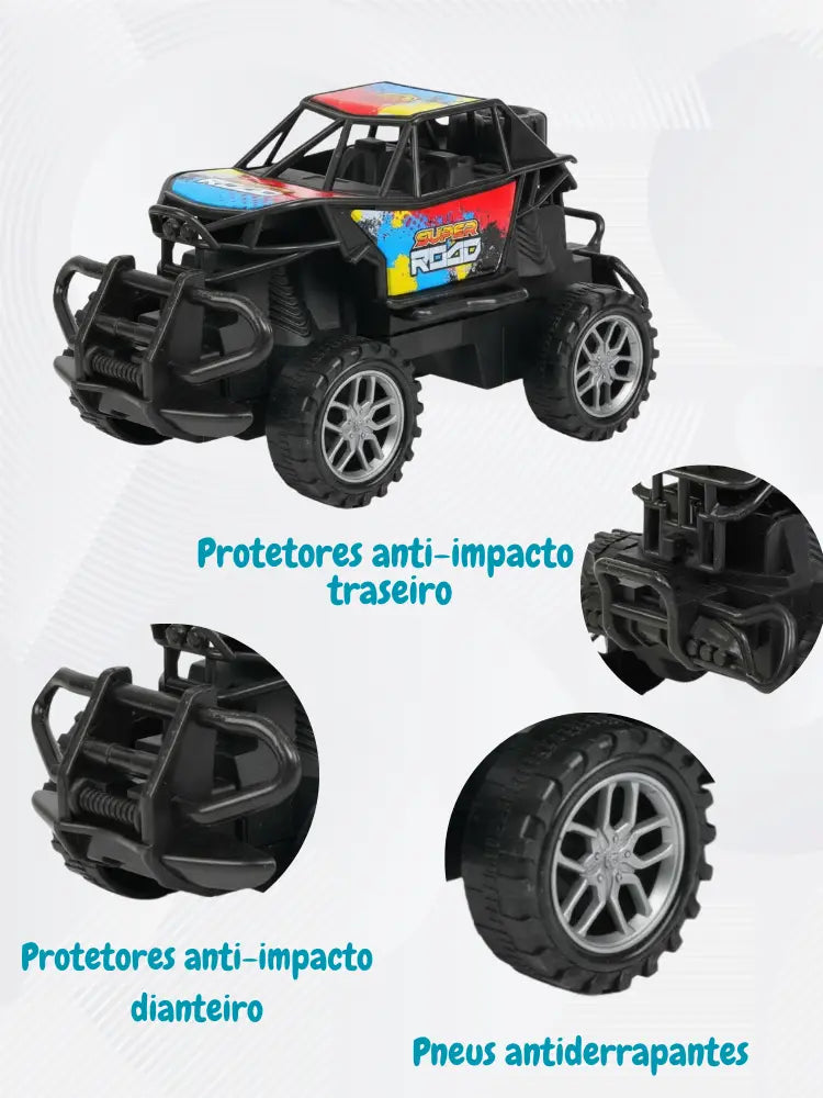 Carrinho de Controle Remoto Cross
