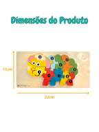 Educaplay - Quebra Cabeça Educativo de Madeira