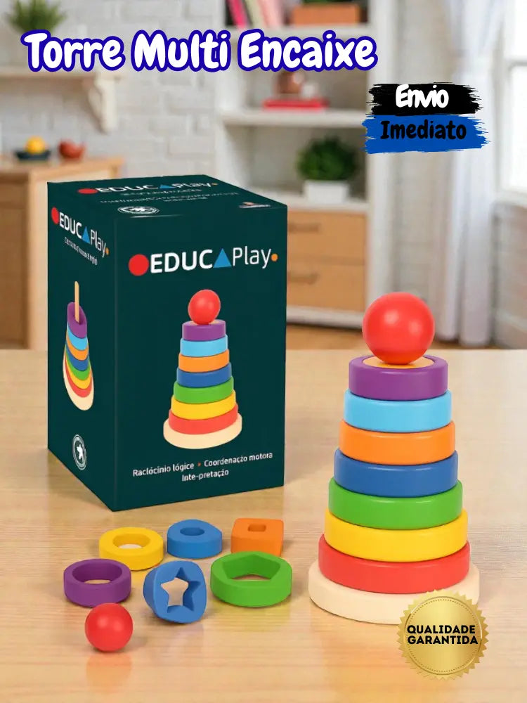 Educaplay - Torre Multi Encaixe