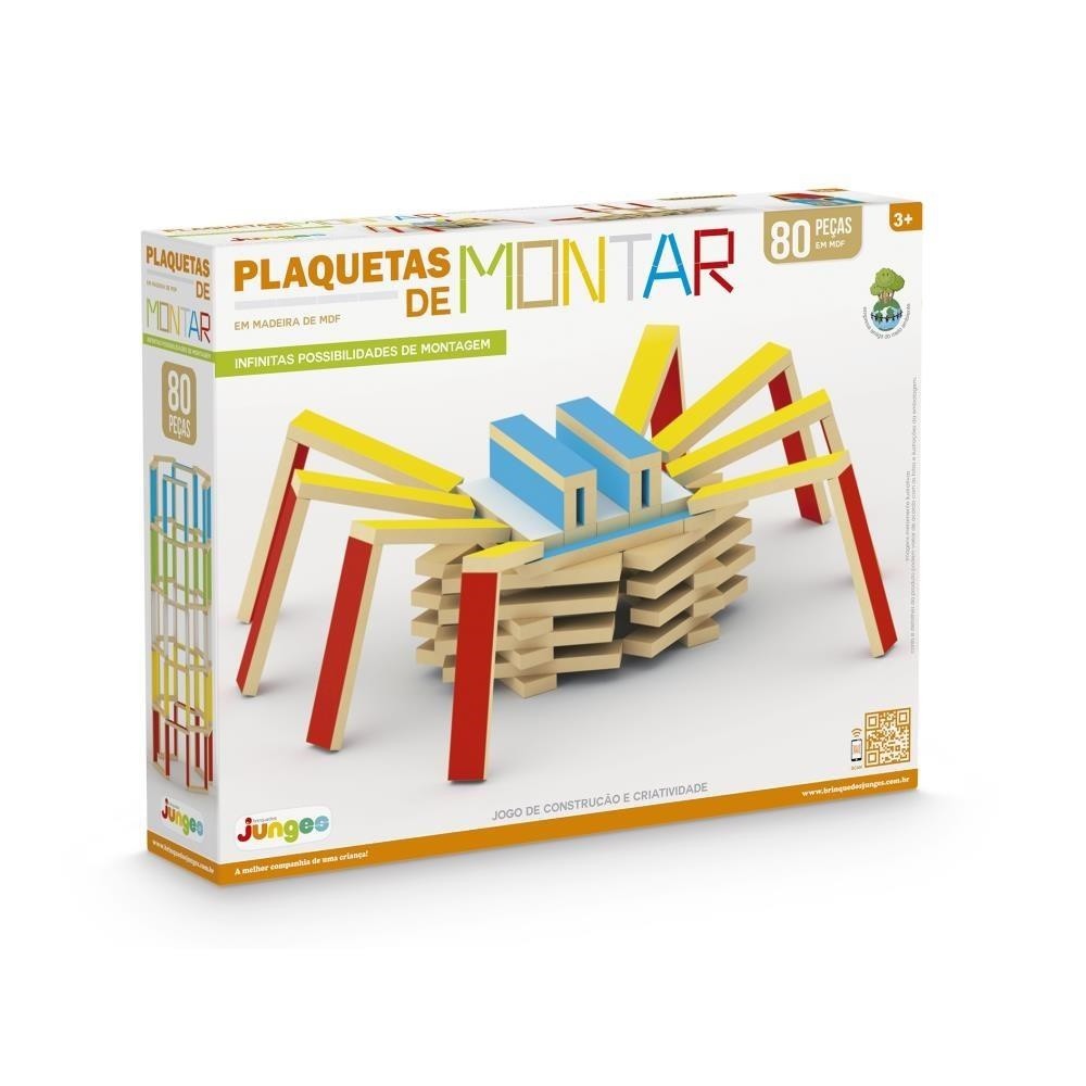 PLAQUETAS DE MONTAR - 80 PEÇAS